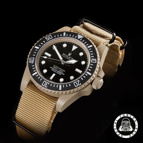 rolex submariner military edition